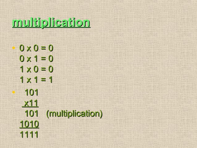 binary numbers | PPT