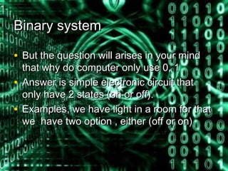 binary numbers | PPT