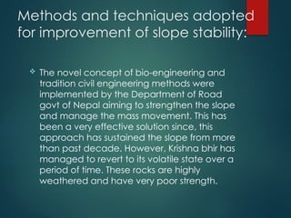 Comprehensive Case Study on Krishna Bhir Slope Failure and ...