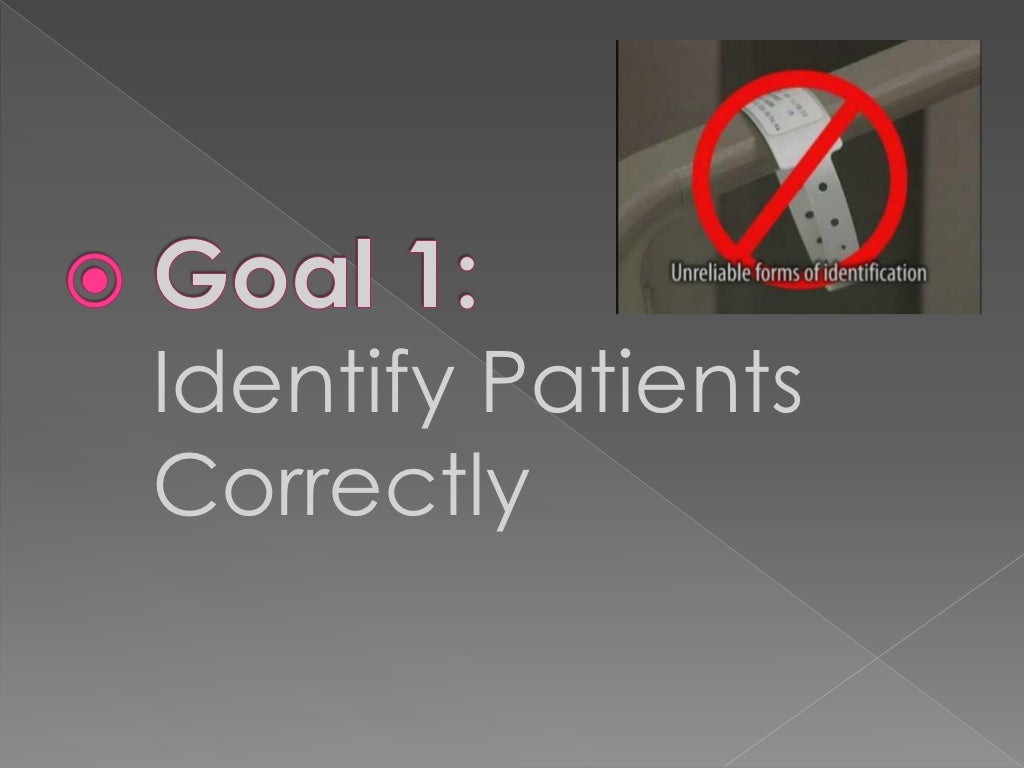 international patient safety goals