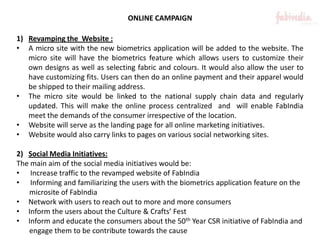 Government Handloom Initiatives (KhadiGramodyog, Cottage Industries Emporium, State Government departments)