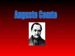 Auguste Comte 