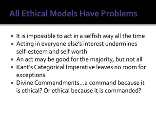 Ethical Models | PPTX