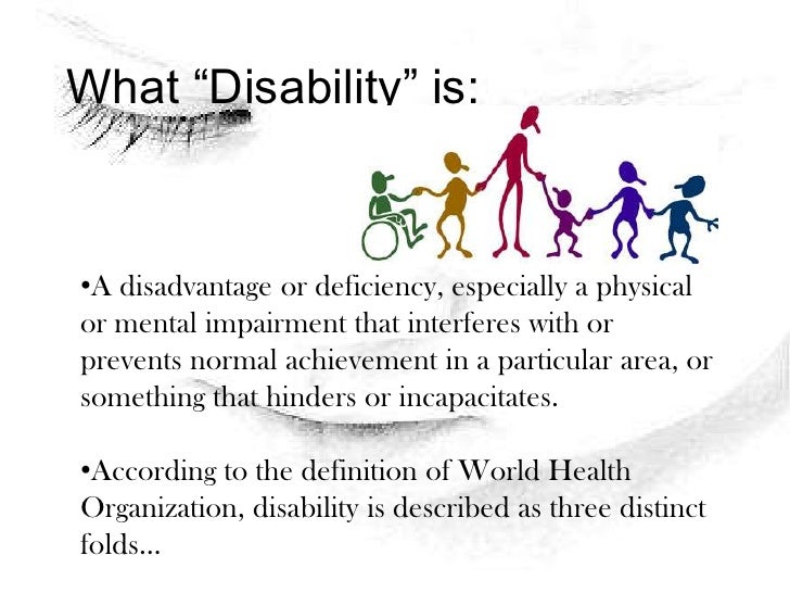 Essay on severe disabilities