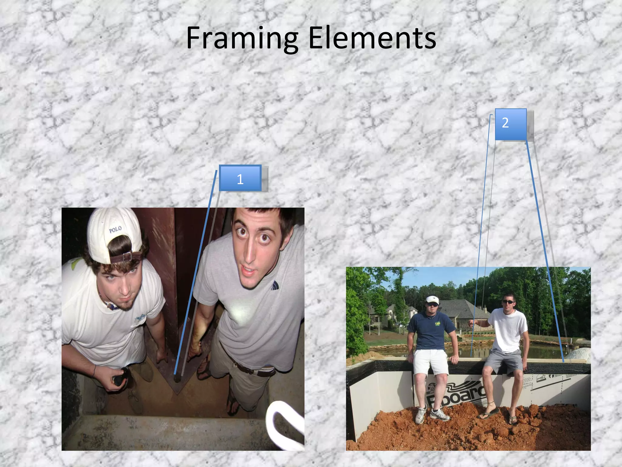 Framing Elements 1 2 