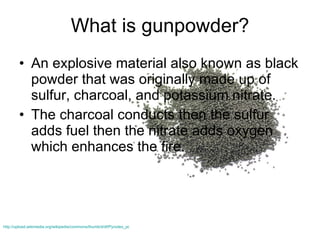 Gunpowder | PPT