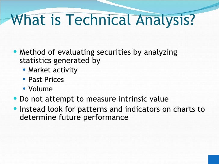 Technical Analysis