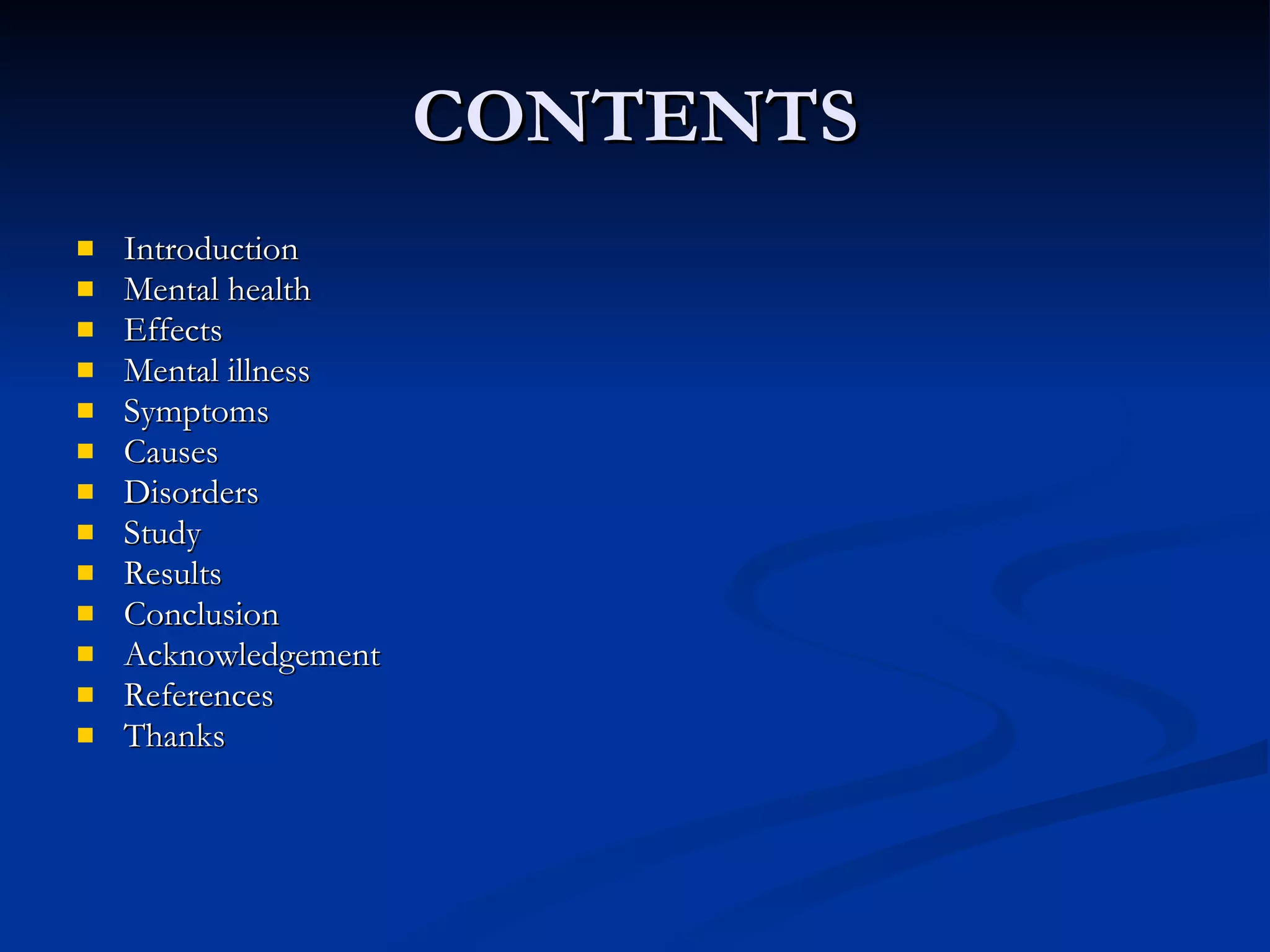 MENTAL ILLNESS | PPT