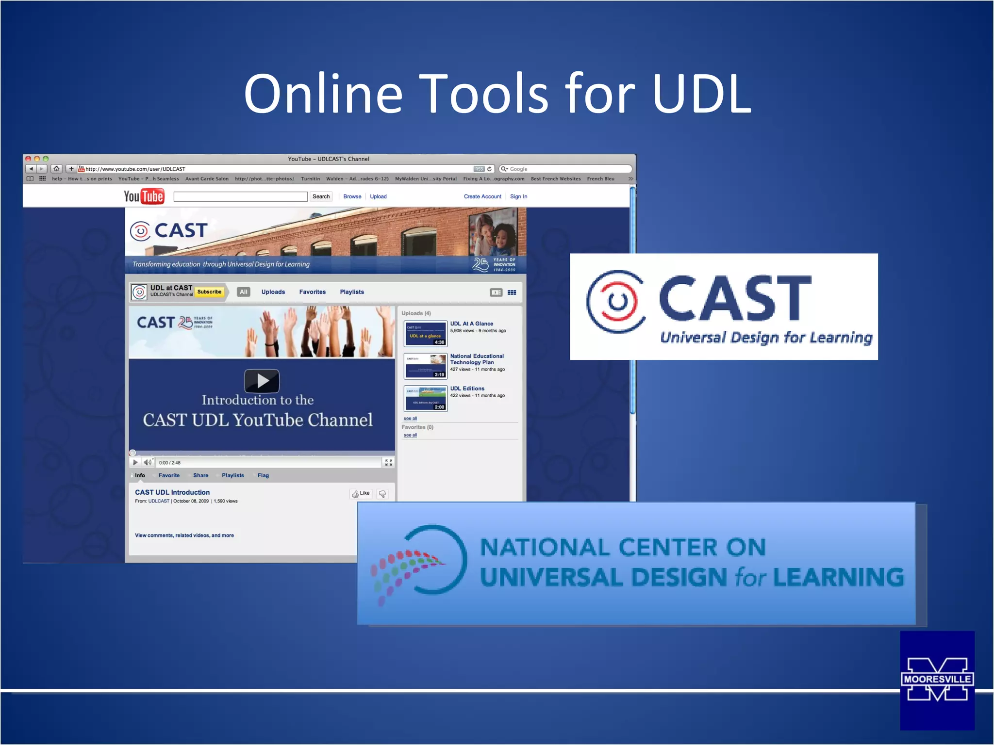 Online Tools for UDL 