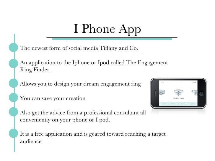 tiffany and co application