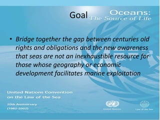 United Nations Convention on Law of the Sea (1973) | PPTX