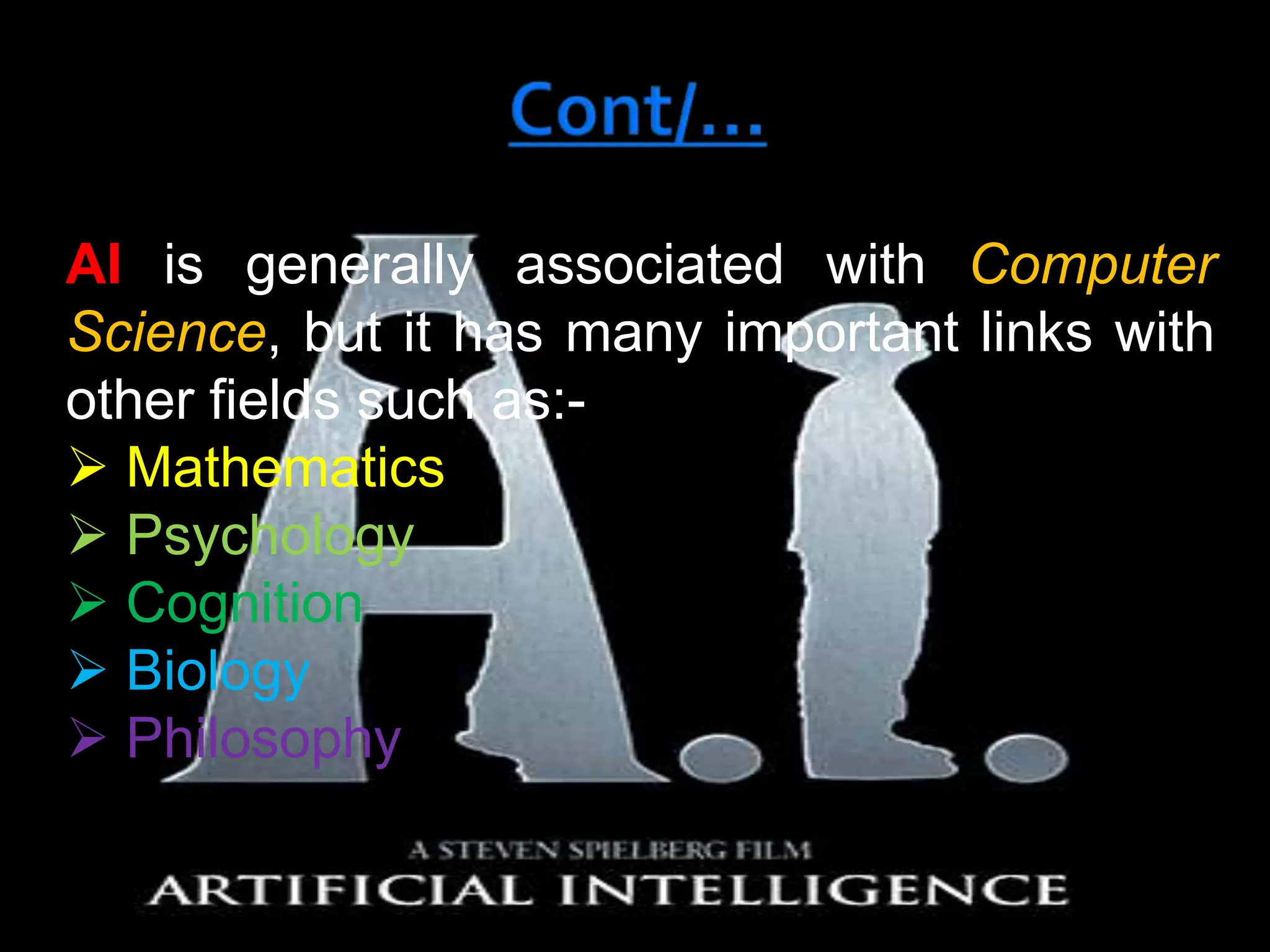 SimmiBalujaSavisca SinghWhat is Artificial Intelligence?Artificial intelligence is a branch of science which  deals with helping machines find solutions to complex problems in a more human-like fashion.