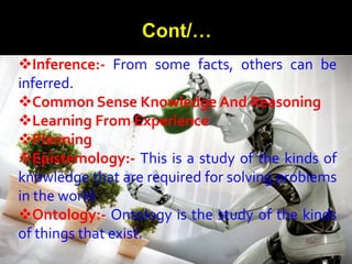 Artificial Intelligence can help us understand this process by recreating it, then potentially enabling us to enhance it beyond our current capabilities.A BRIEF HISTORY OF ARTIFICIALINTELLIGENCEAncient History