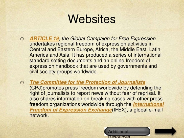 freedom of speech expression should What does free speech mean among other cherished values, the first amendment protects freedom of speech the us supreme court often has struggled to determine what . freedom of speech expression should What does free speech mean among other cherished values, the first amendment protects freedom of speech the us supreme court often has struggled to determine what .