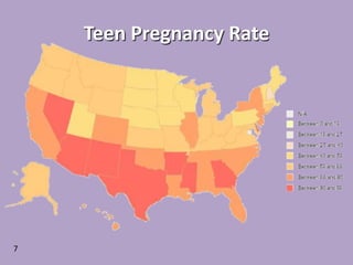 Teen Pregnancy Rate7