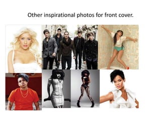 Other inspirational photos for front cover.