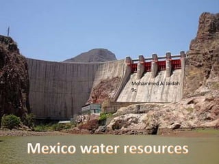 Mohammed Al Jaidah 9c Mexico water resources 