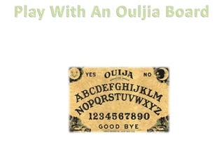 Play With An Ouljia Board