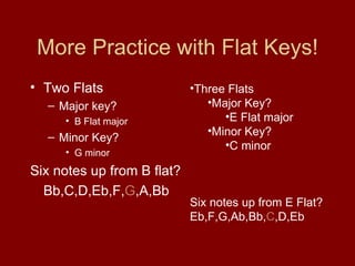 Minor scales and keys