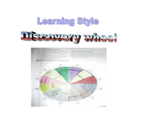 Learning Style    Discovery wheel  