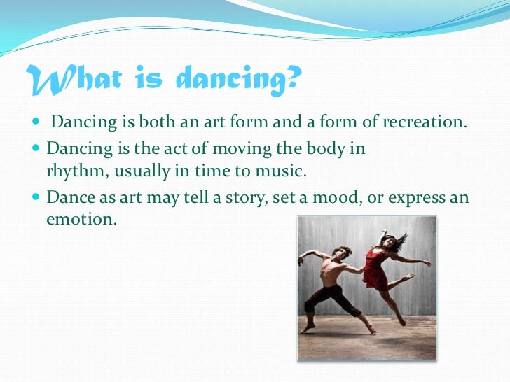 types of dance forms what is a form