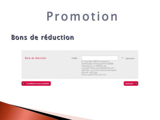 Bons de réduction 