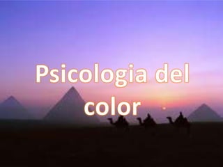 Psicologia del color 