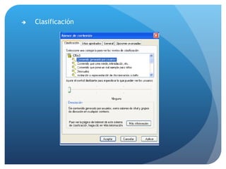   Clasificación 