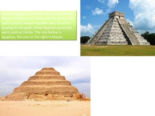 mayan and egyptian similarities