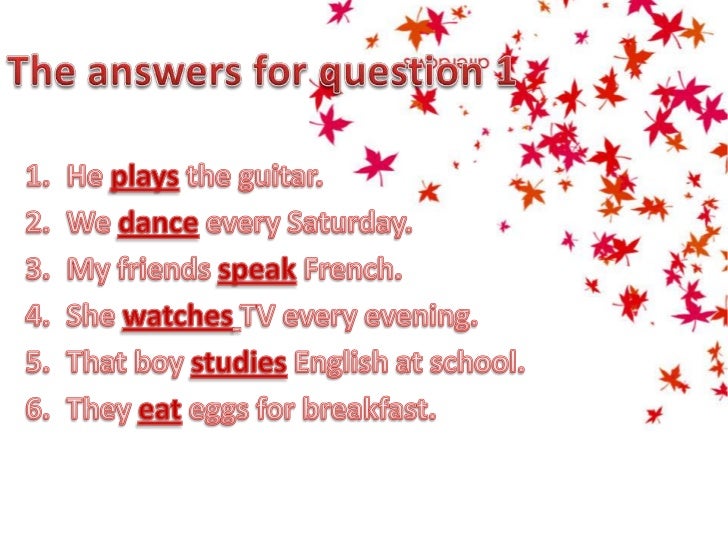 present tense writing present tense writing