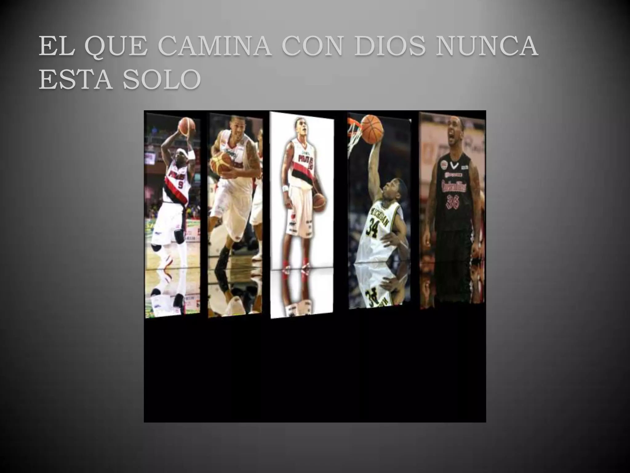 El quecamina con Dios nuncaesta solo