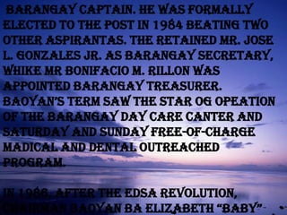 * drainage system improvement along: