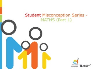 Student Misconception Series -  MATHS (Part 1) 