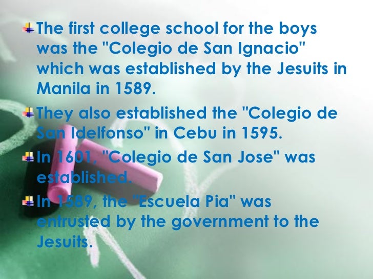 education in spanish era In the colonial era, spain initiated the encomienda system the spanish lord would provide protection and education spanish conquistadors. education in spanish era In the colonial era, spain initiated the encomienda system the spanish lord would provide protection and education spanish conquistadors.