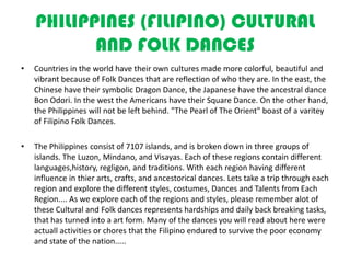 Philippine - ClimateThe Philippines has a tropical marine climate dominated by a rainy season and a dry season. The summer monsoon brings heavy rains to most of the archipelago from May to October, whereas the winter monsoon brings cooler and drier air from December to February. Manila and most of the lowland areas are hot and dusty from March to May. Even at this time, however, temperatures rarely rise above 37° C. Mean annual sea-level temperatures rarely fall below 27° C. Annual rainfall measures as much as 5,000 millimeters in the mountainous east coast section of the country, but less than 1,000 millimeters in some of the sheltered valleys.              Monsoon rains, although hard and drenching, are not normally associated with high winds and waves. But the Philippines does sit astride the typhoon belt, and it suffers an annual onslaught of dangerous storms from July through October. These are especially hazardous for northern and eastern Luzon and the Bicol and Eastern Visayas regions, but Manila gets devastated periodically as well.