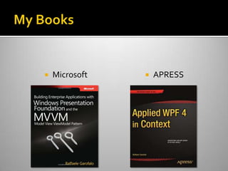 My BooksMicrosoftAPRESS