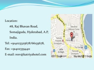 Hyatt West Hollywood, now Andaz West Hollywood, in West Hollywood, CaliforniaHyatt Regency in Atlanta, Georgia