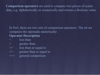 python and perl | PPTX