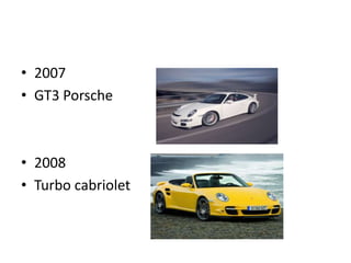 2007GT3 Porsche2008Turbo cabriolet