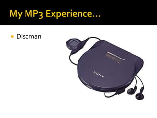My MP3 Experience…Discman