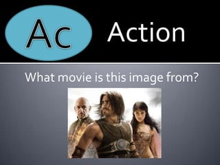 Life Size Movie Trivia - Action