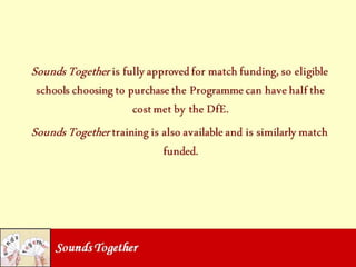 Sounds Together: what's in the box?