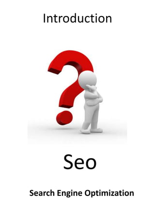 Introduction Seo Search Engine Optimization 