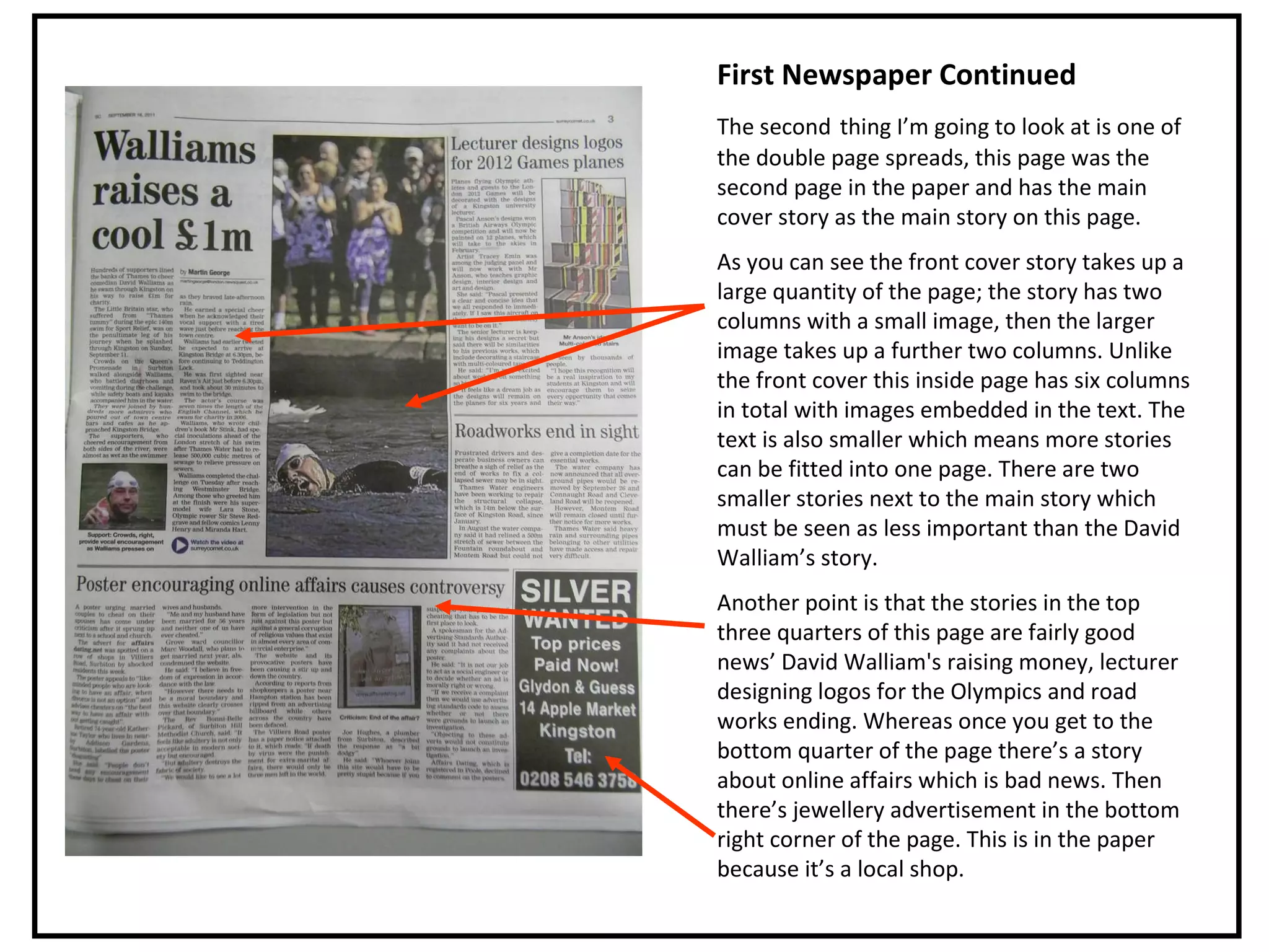 Analysing A Newspaper Article Analysing Local Newspaper | PPT