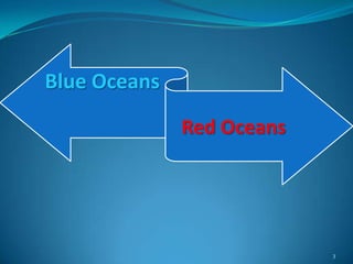 Blue Oceans

              Red Oceans




                           3
 