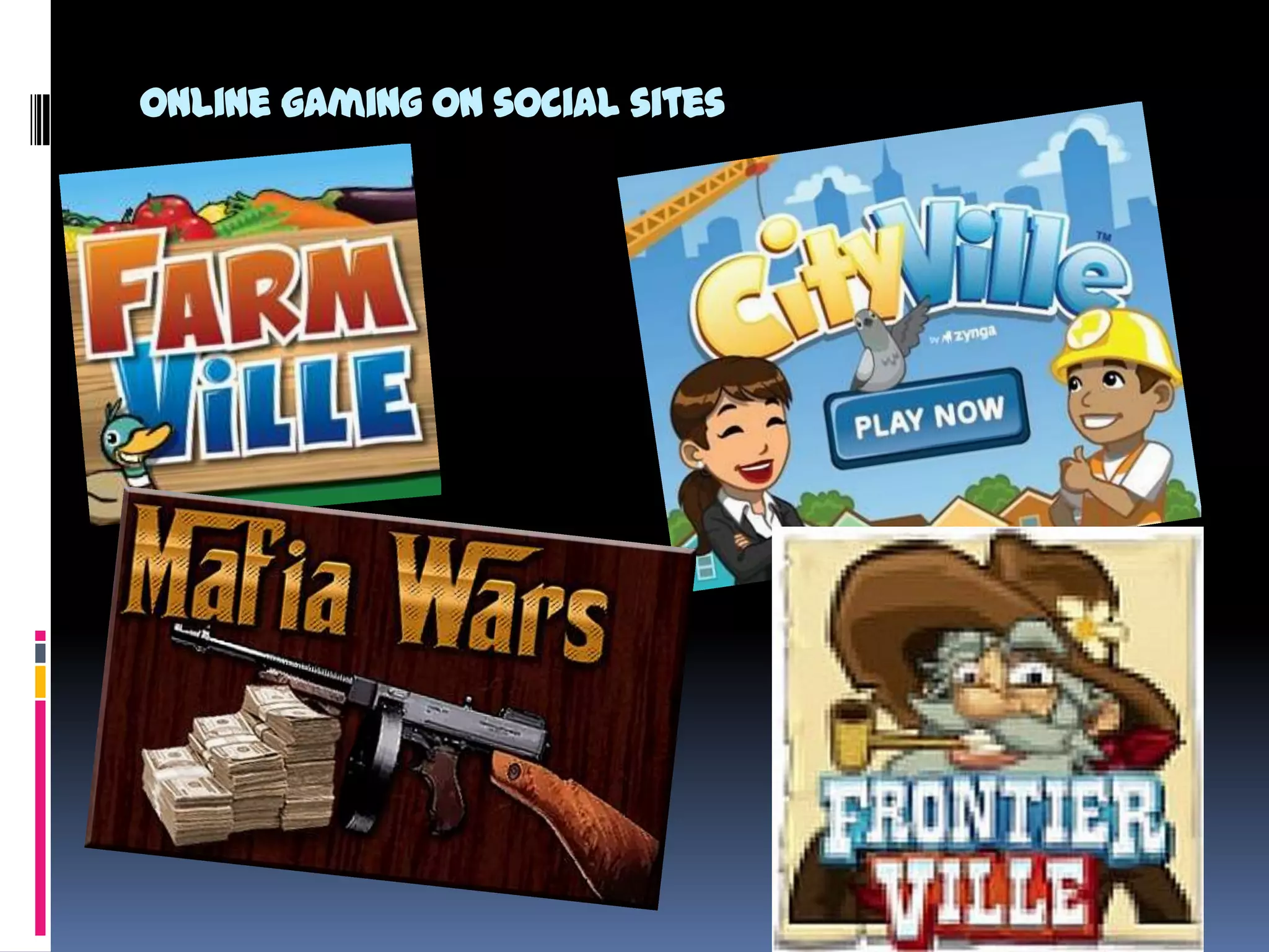 Online gaming on social sites
 