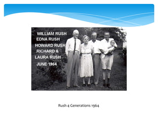 Rush 4 Generations 1964
 