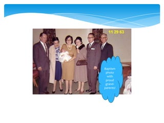 Baptism
 photo
  with
 proud
 grand-
parents!
 