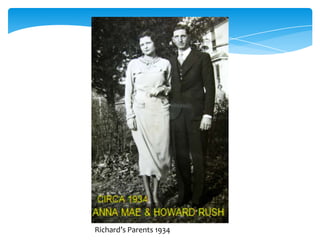 Richard’s Parents 1934
 