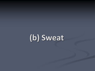 (b) Sweat
 